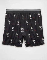 Caleçon boxeur à poche ultradoux camp Snoopy pour hommes AEO