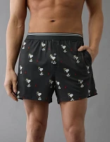 Caleçon boxeur à poche ultradoux camp Snoopy pour hommes AEO