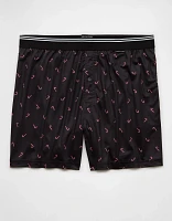 AEO Men's Mini Candy Canes Ultra Soft Pocket Boxer Short