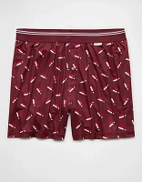 AEO Men's Santa Hats Ultra Soft Pocket Boxer Short