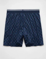 AEO Men's Paisley Ultra Soft Pocket Boxer Short