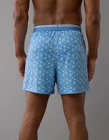 AEO Men's Tiny Snowflakes Ultra Soft Pocket Boxer Short