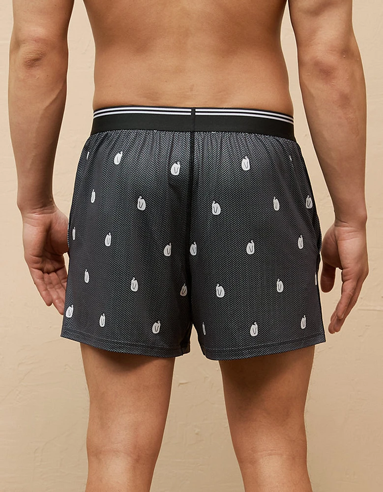 AEO Men's Penguins Ultra Soft Pocket Boxer Short