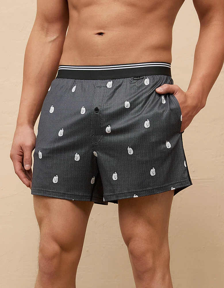 AEO Men's Penguins Ultra Soft Pocket Boxer Short