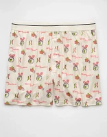 AEO Men's Grinch Christmas Ultra Soft Pocket Boxer Short