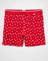 AEO Men's Valentine's Day Hearts Ultra Soft Pocket Boxer Short