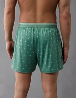 AEO Men's St. Patrick's Day Clovers Ultra Soft Pocket Boxer Short