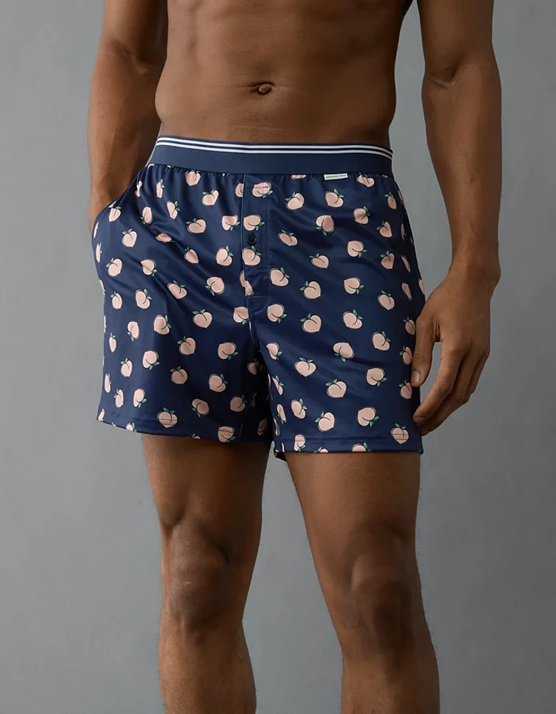 AEO Men's Peaches Ultra Soft Pocket Boxer Short