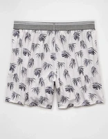 AEO Men's Palm Leaves Ultra Soft Pocket Boxer Short