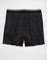 AEO Men's Striped Ultra Soft Pocket Boxer Short