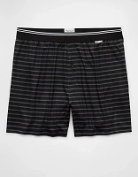 AEO Men's Striped Ultra Soft Pocket Boxer Short