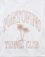 T-shirt court droit à image de destination AE