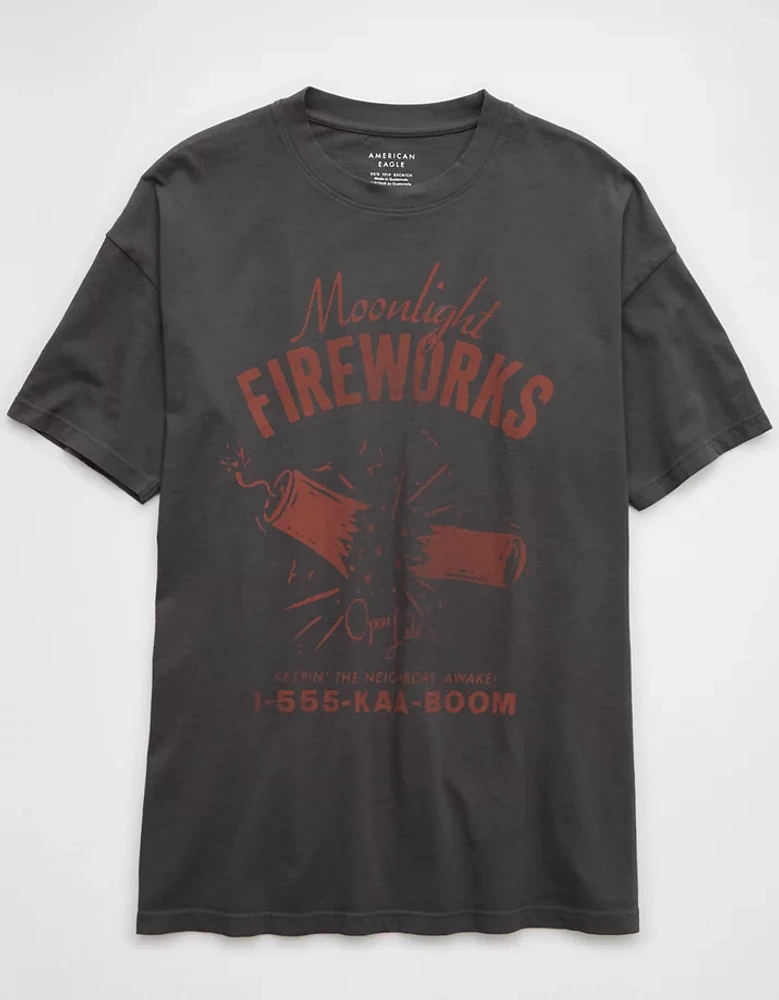 AE Oversized Americana Graphic T-Shirt