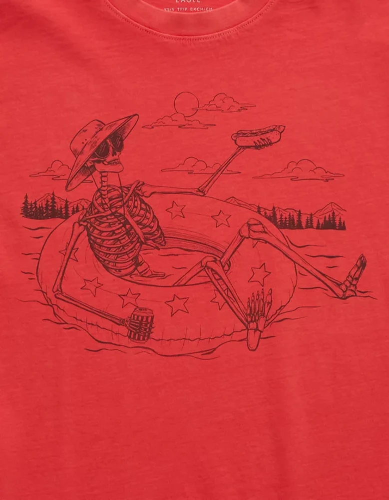 AE Oversized Americana Graphic T-Shirt
