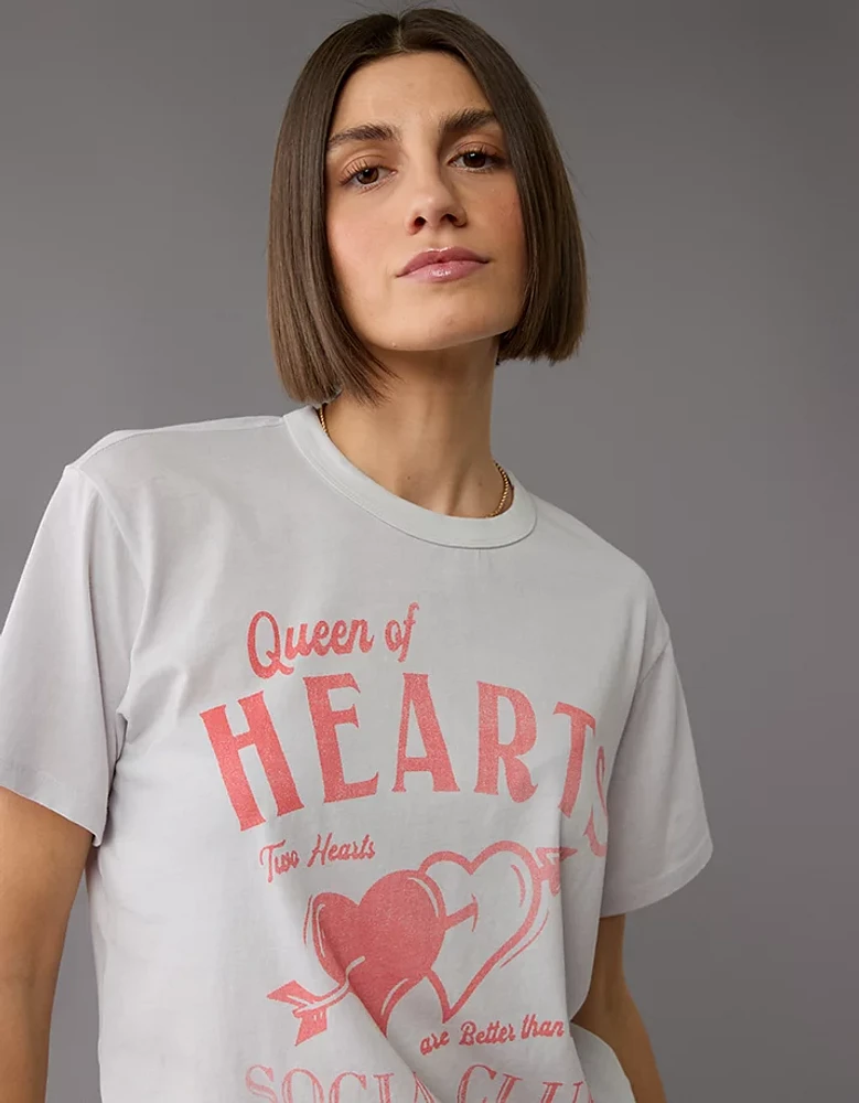 AE Oversized Valentine's Day Graphic T-Shirt