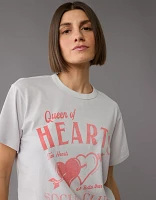 T-shirt à image de la Saint-Valentin surdimensionné AE