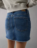 AE Stretch High-Waisted Perfect Denim Mini Skirt