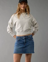 AE Stretch High-Waisted Perfect Denim Mini Skirt