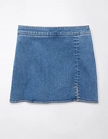 Jupe-short en denim à taille haute Next Level AE