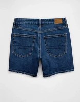 AE Strigid Curvy Super High-Waisted 6" Relaxed Denim Short