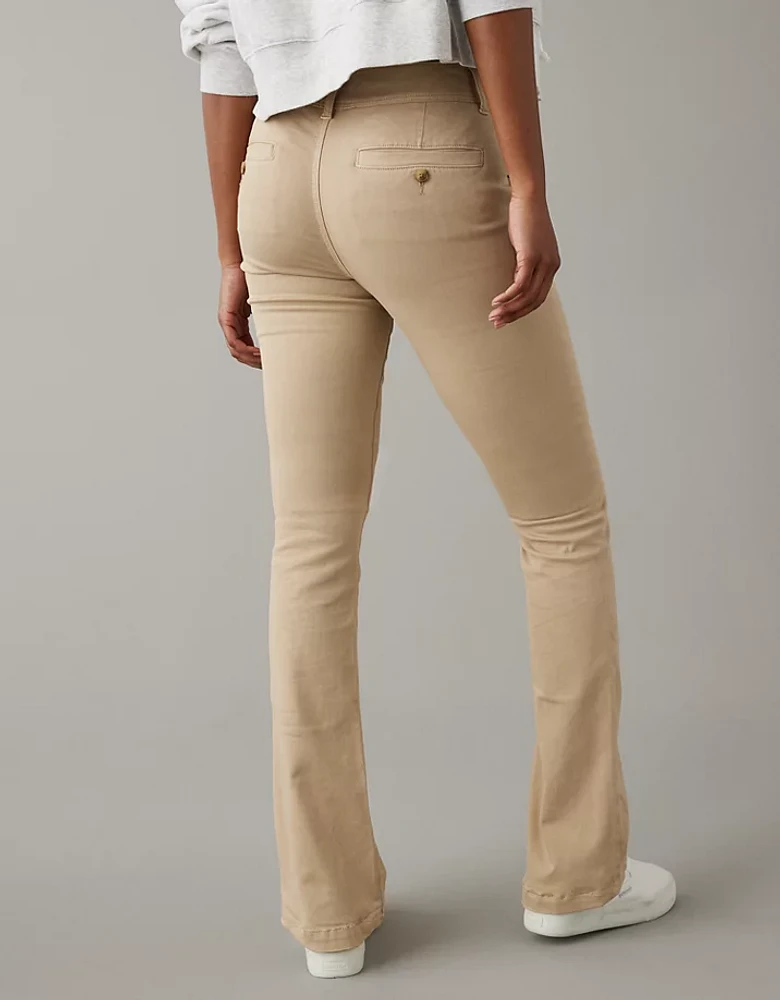 Pantalon à jambe semi-évasée extensible AE