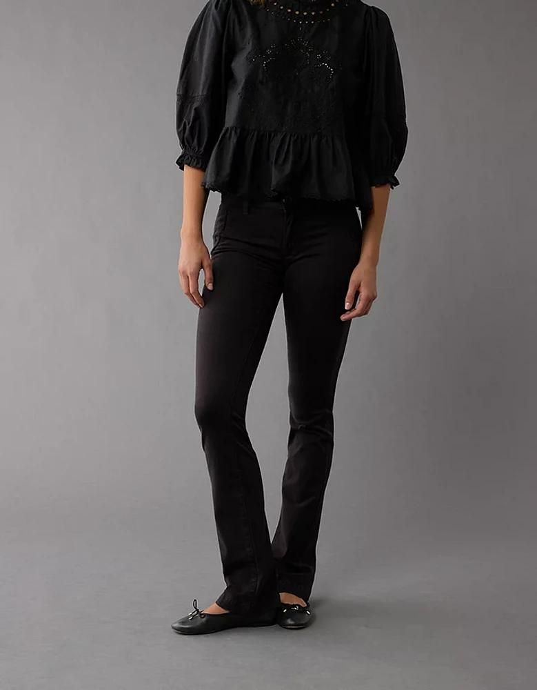 AE Stretch Low-Rise Kick Bootcut Pant