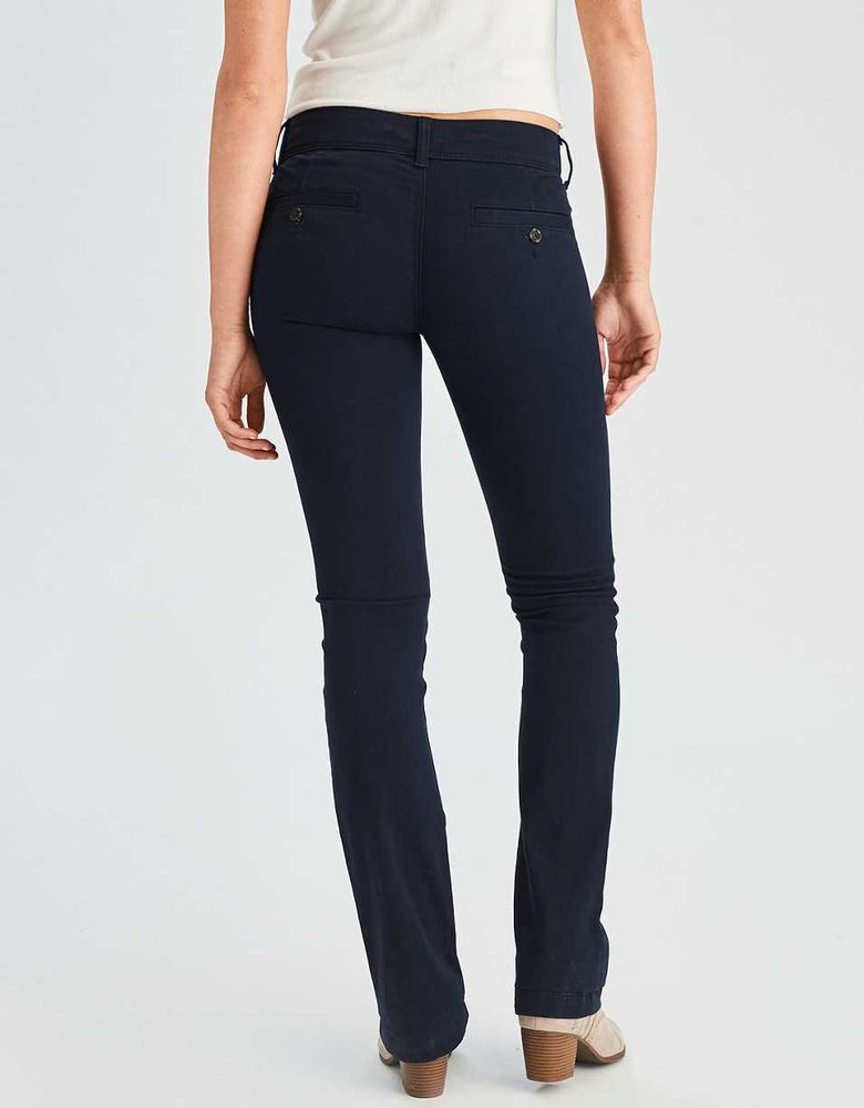 AE Stretch Low-Rise Kick Bootcut Pant