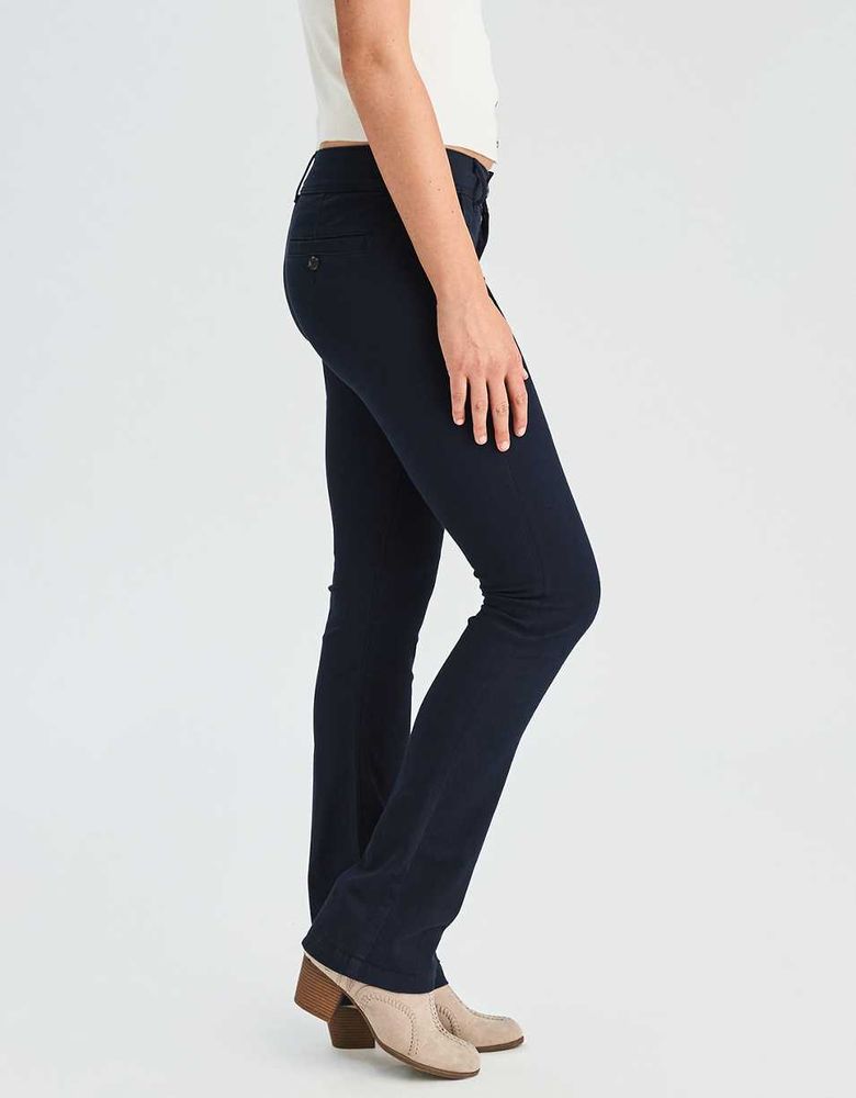 AE Stretch Low-Rise Kick Bootcut Pant