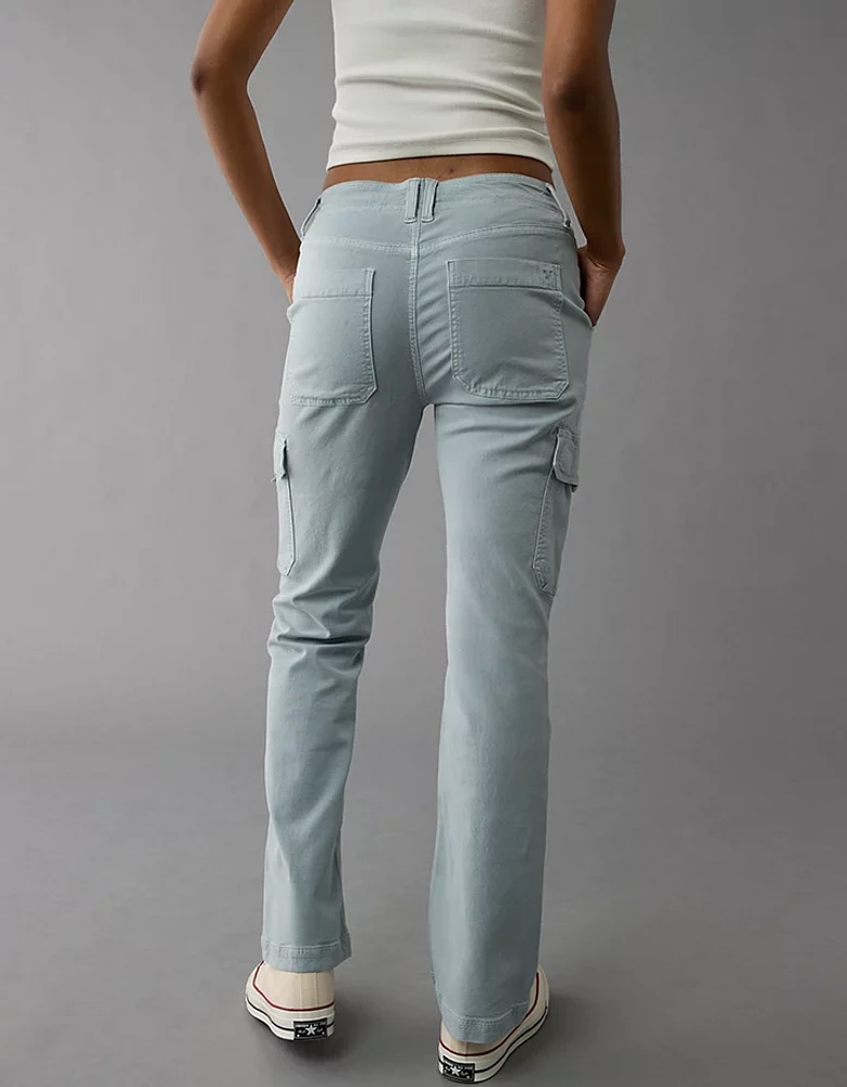 Pantalon cargo extensible à coupe semi-évasée classique AE