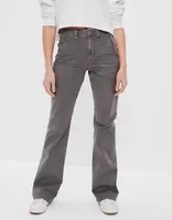 AE Snappy Stretch Super High-Waisted Flare Pant