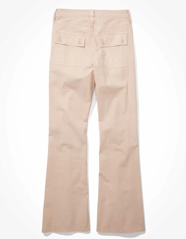 AE Snappy Stretch Super High-Waisted Flare Pant