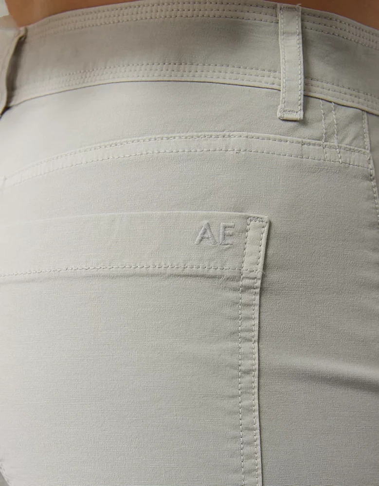 Pantalon évasé ample extensible à taille basse mode AE