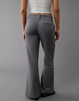 Pantalon évasé à taille basse extensible AE
