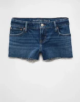 Short très court parfait en denim à taille basse extensible AE