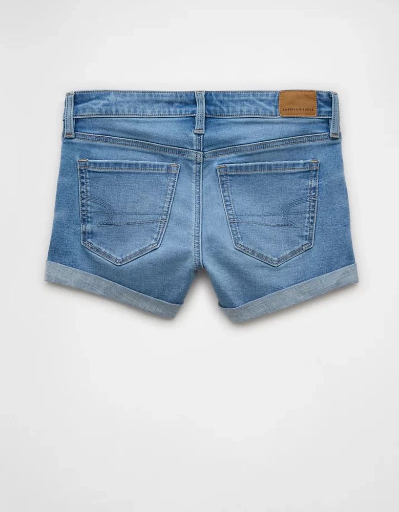 AE Next Level Super Low-Rise Denim Short