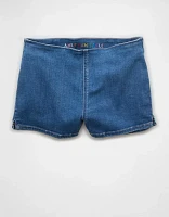 Microshort en denim Next Level fierté AE