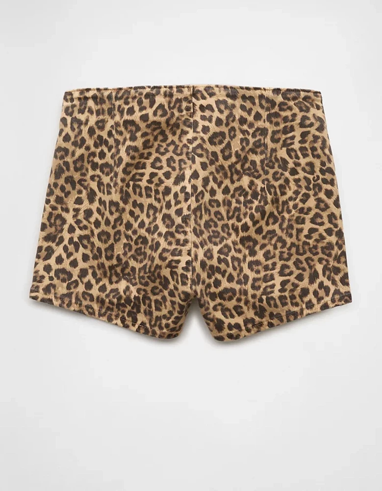 Microshort à motif léopard Next Level AE