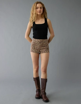 Microshort à motif léopard Next Level AE