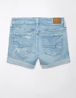 Short mi-long en denim déchiré Next Level AE