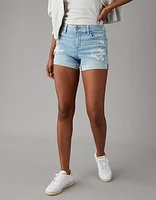 Short mi-long en denim déchiré Next Level AE