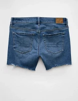 Short mi-long en denim à taille basse Next Level AE