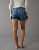 Short mi-long en denim à taille basse Next Level AE