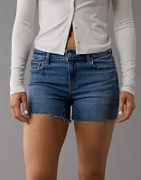 Short mi-long en denim à taille basse Next Level AE