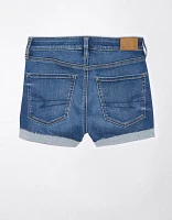 Short court en denim à taille haute Next Level AE