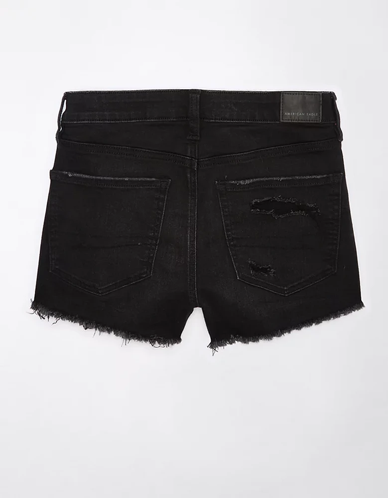 AE Next Level High-Waisted Denim Short