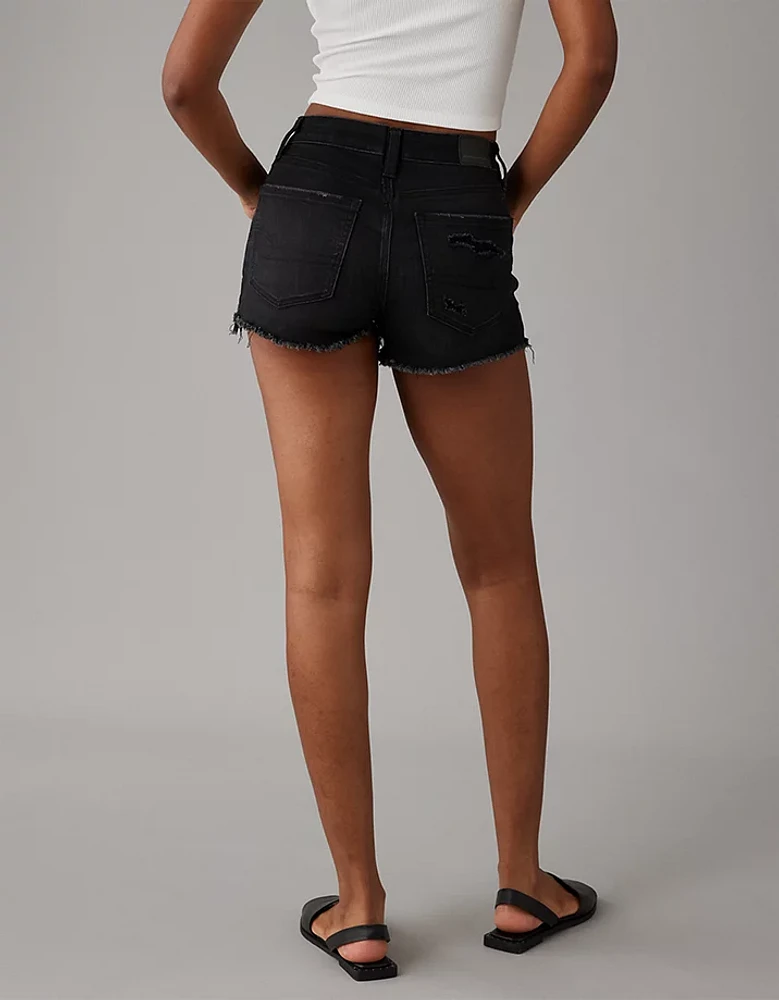 AE Next Level High-Waisted Denim Short