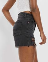 AE Denim Highest Waist Baggy Short