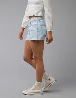 AE Strigid Ripped Super High-Waisted Relaxed Denim Short