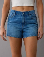 AE Strigid Super High-Waisted Relaxed Denim Short