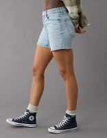 AE Strigid Super High-Waisted 6" Relaxed Denim Short